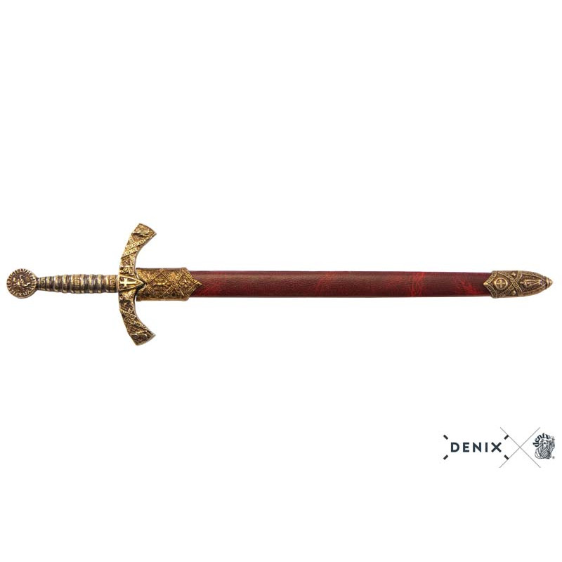 foto Me� templ��sk�ho ryt��e s pochvou